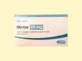 Opakowanie leku Mirtor 30 mg, zawierające 30 tabletek ulegających rozpadowi w jamie ustnej.