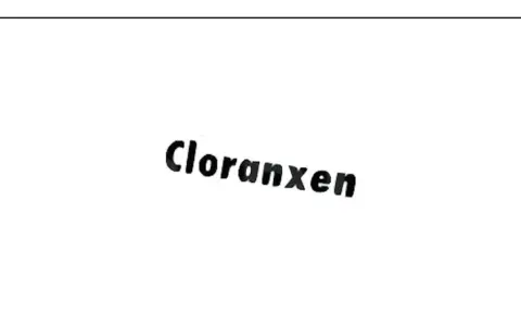 Napis "Cloranxen" na białym tle.