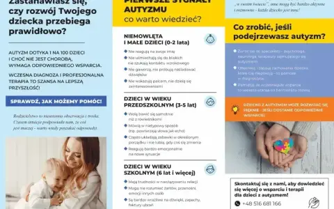 Pierwsze sygnały autyzmu u dzieci: od niemowląt po wiek szkolny. Wczesna diagnoza i wsparcie to klucz do harmonijnego rozwoju.