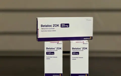 Opakowania leku Betaloc ZOK 25 mg, 50 mg i 100 mg.