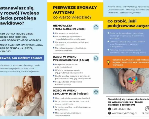 Wczesna diagnoza autyzmu u dzieci, jak w przypadku conners 3, to klucz do lepszej przyszłości. Obraz pokazuje matkę z dzieckiem i symbole związane z autyzmem.